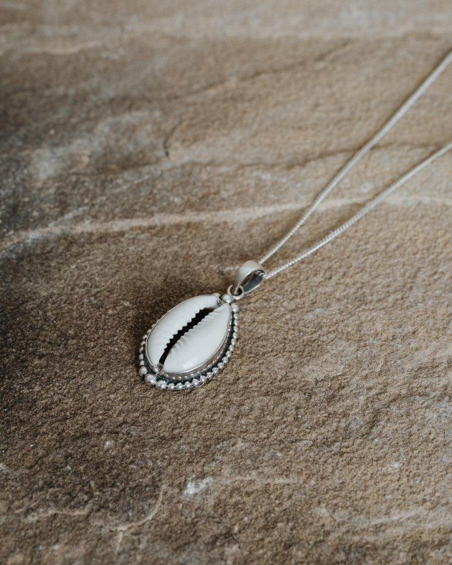 New Shell Necklace Silver