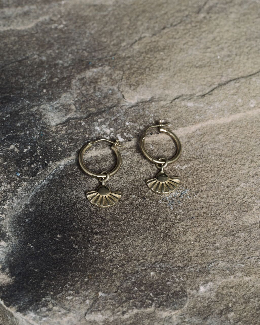 Sunset Earrings Gold