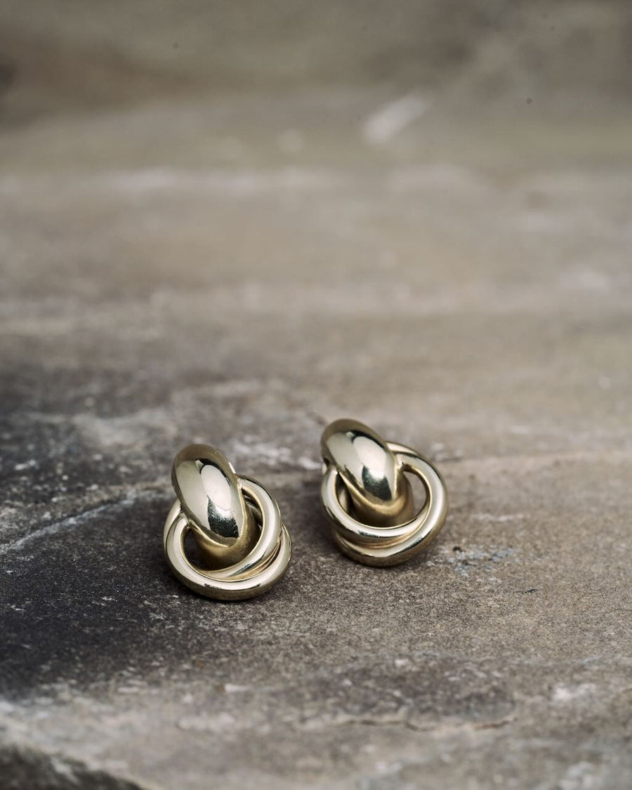 Jonah Earrings Gold