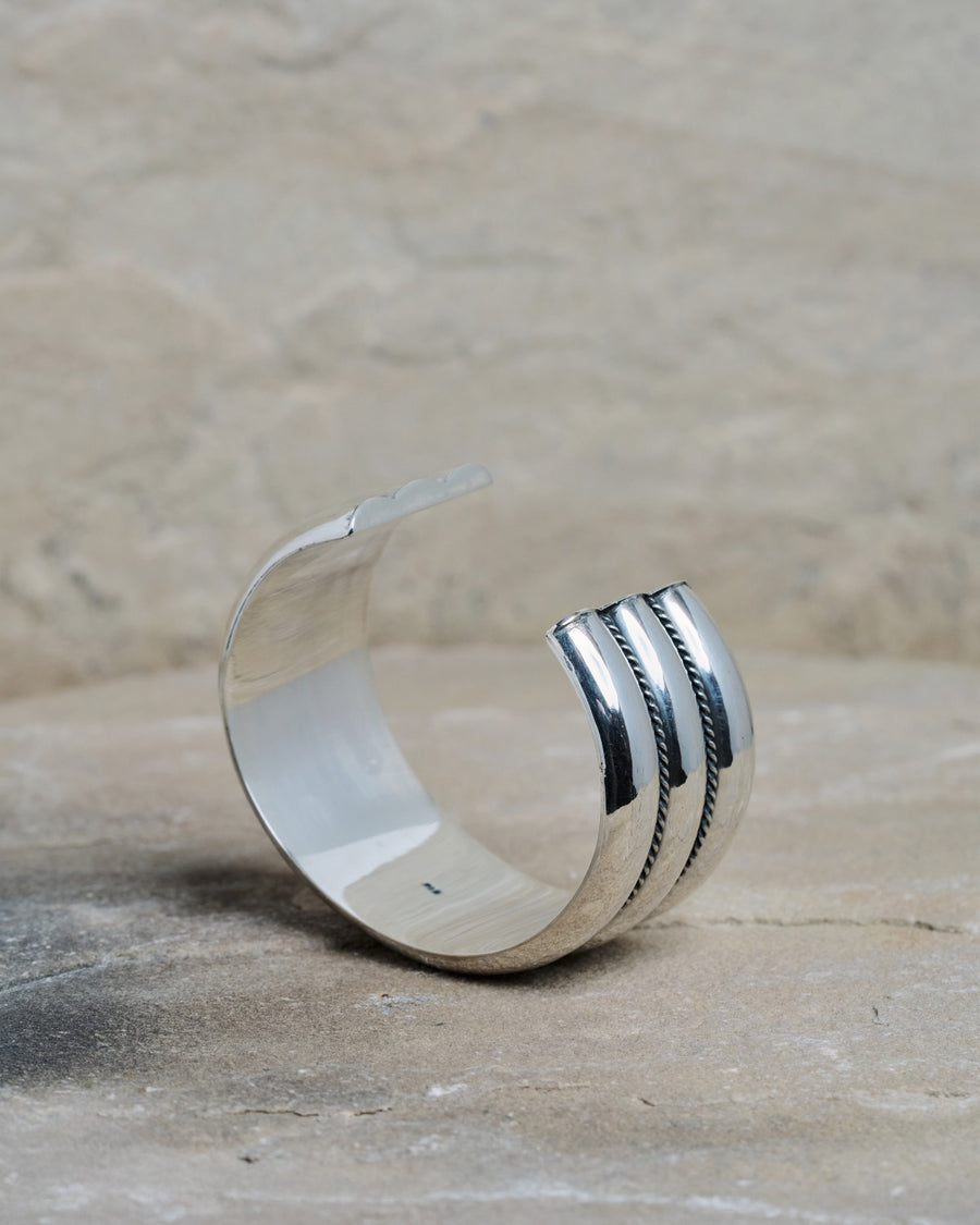 June Bangle Silver