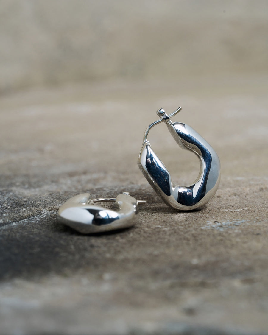 Leonie Earrings Silver