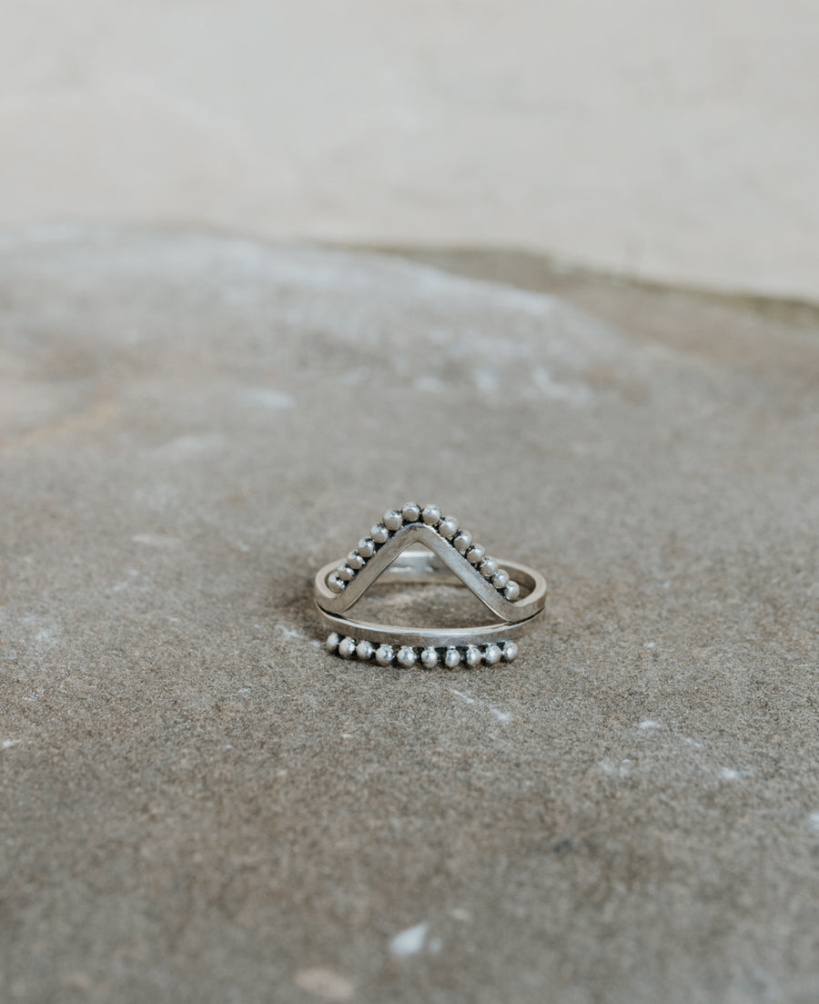 Crown Ring Silver