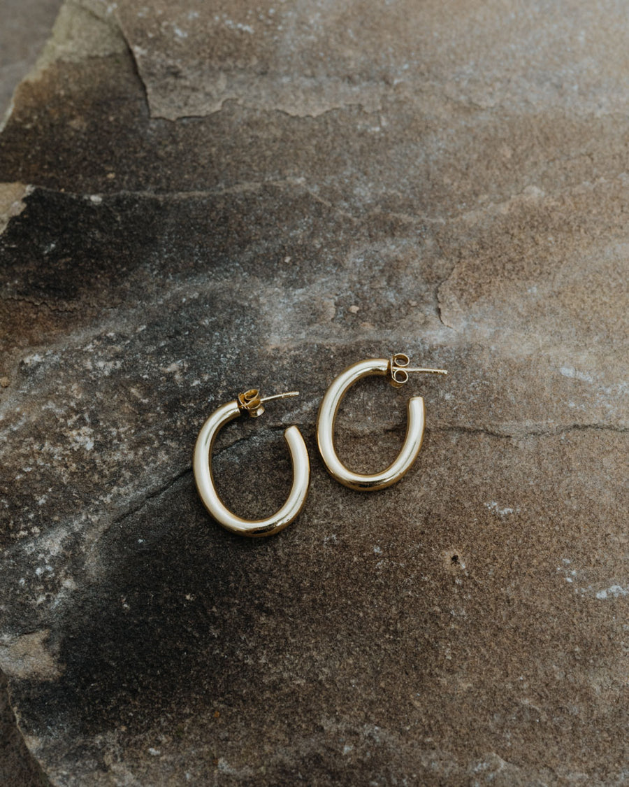 Mina Earrings Gold