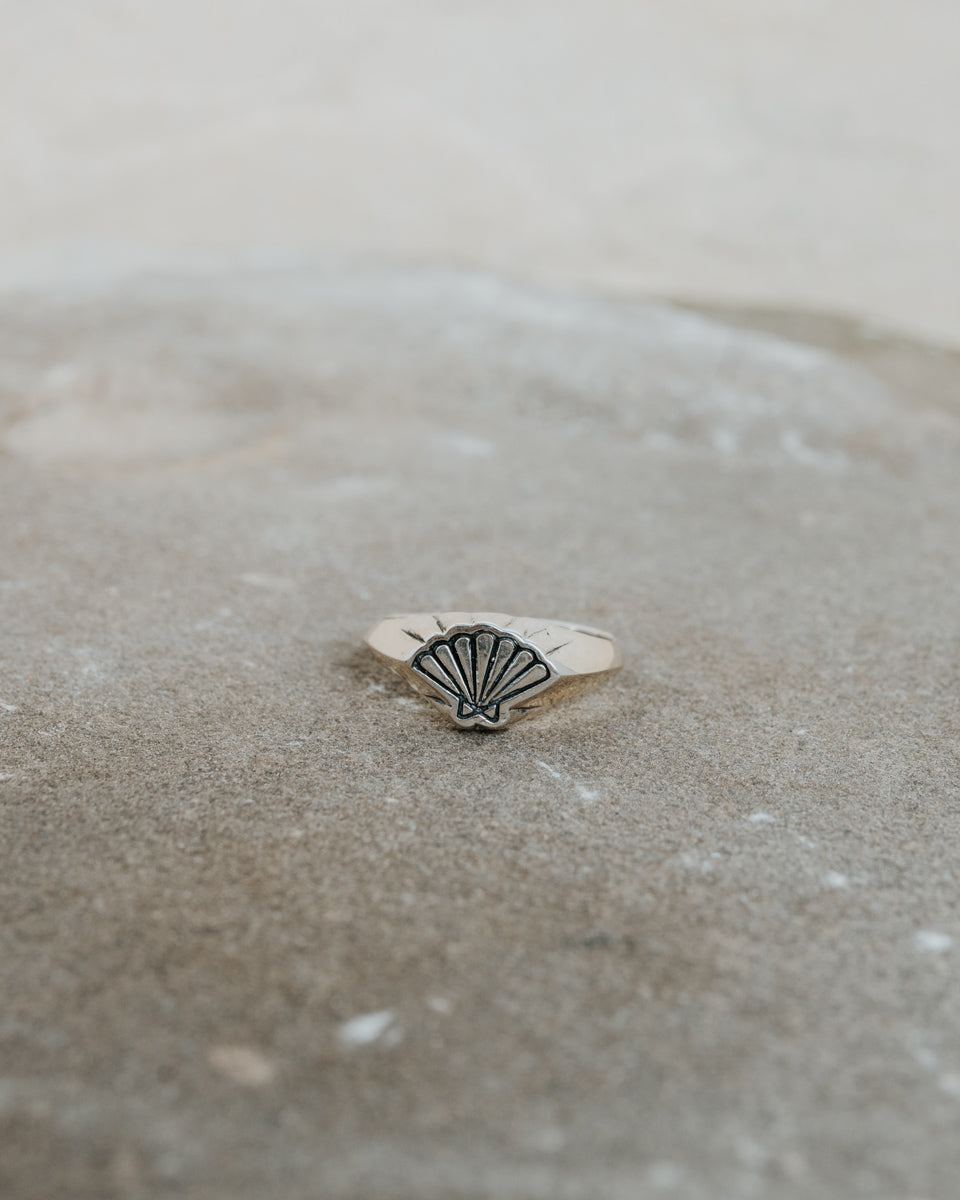 Shelllover Ring Silver – Traveltales Jewelry