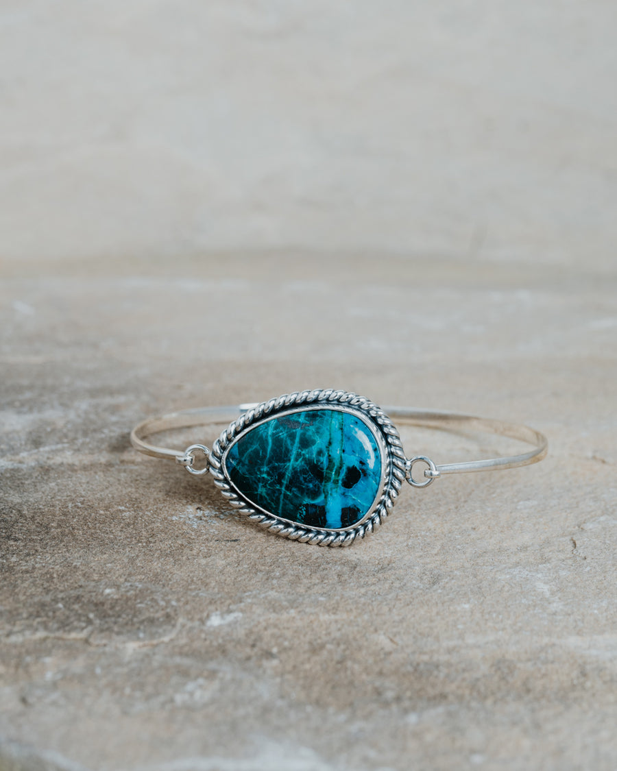 Turquoise Bangle Silver