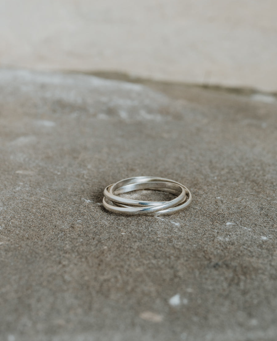 Wavedancer Ring Silver